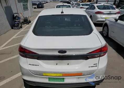 2018 Ford Fusion Se Hybrid from USA, damaged, VIN 3FA6P0LU3JR171529